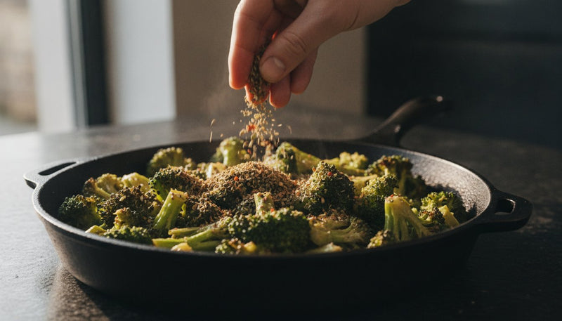 Welke kruiden bij broccoli?