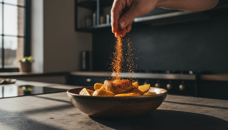 Airfryer aardappels kruiden