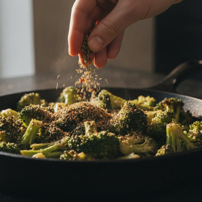 Welke kruiden bij broccoli?