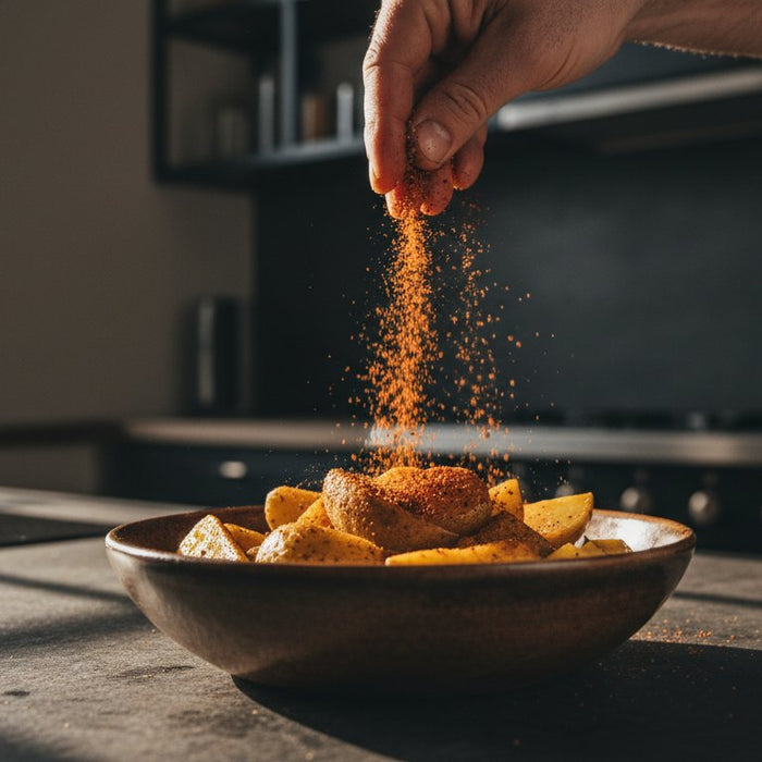 Airfryer aardappels kruiden