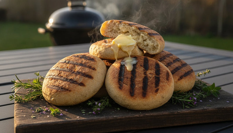 Roosterkoek maken op de BBQ