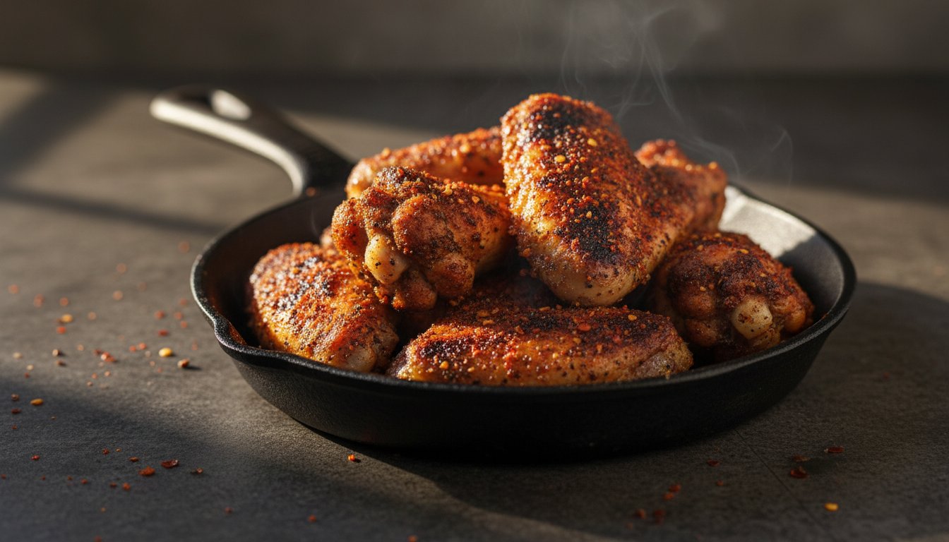 Pittige kipkruiden op hun best