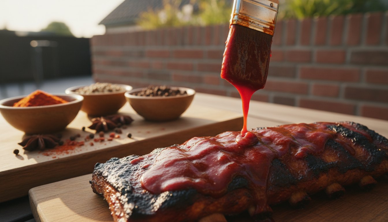 BBQ saus zelf maken