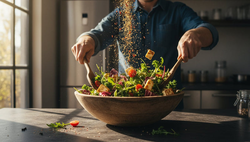 Kruiden voor salade