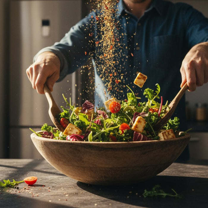 Kruiden voor salade