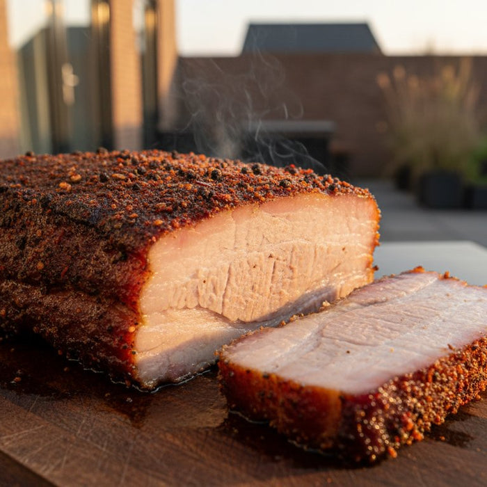 Buikspek op de BBQ