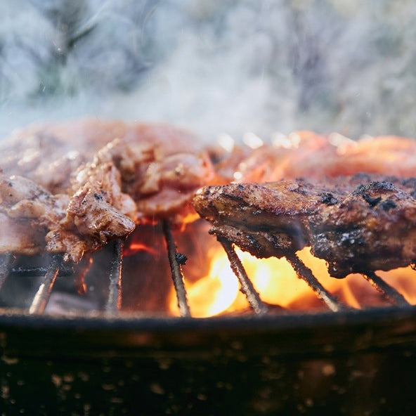 BBQ'en met warm weer