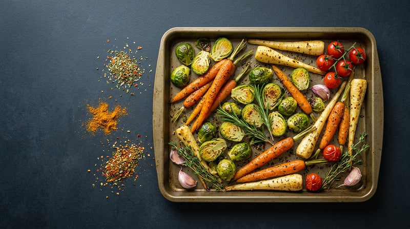 Geef groenten een kick: de beste kruidenmixen voor de oven