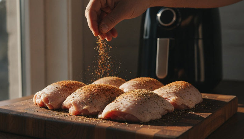 Perfecte airfryer kipdij kruiden voor malse resultaten