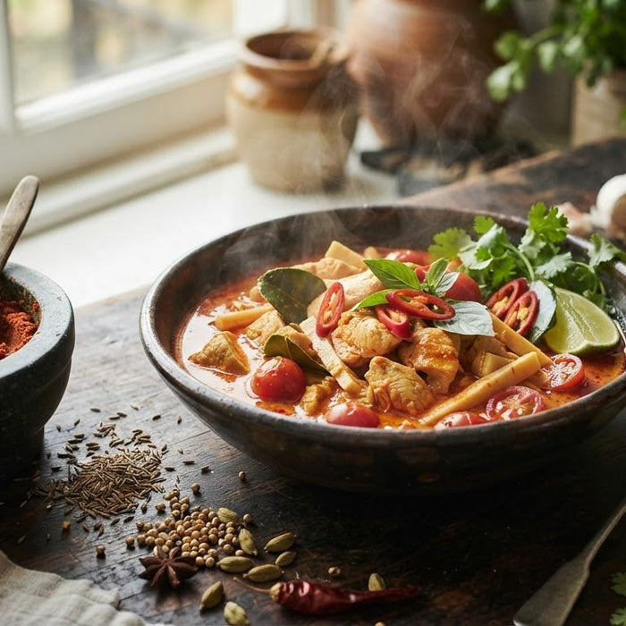 Rode Curry Kruiden: De Geheimen van een Authentieke Curry
