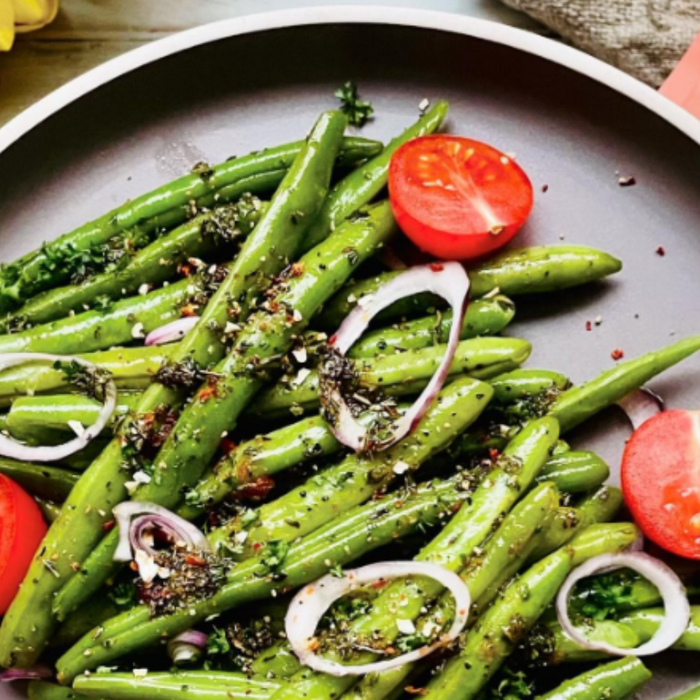 Sperziebonen salade met chimichurri