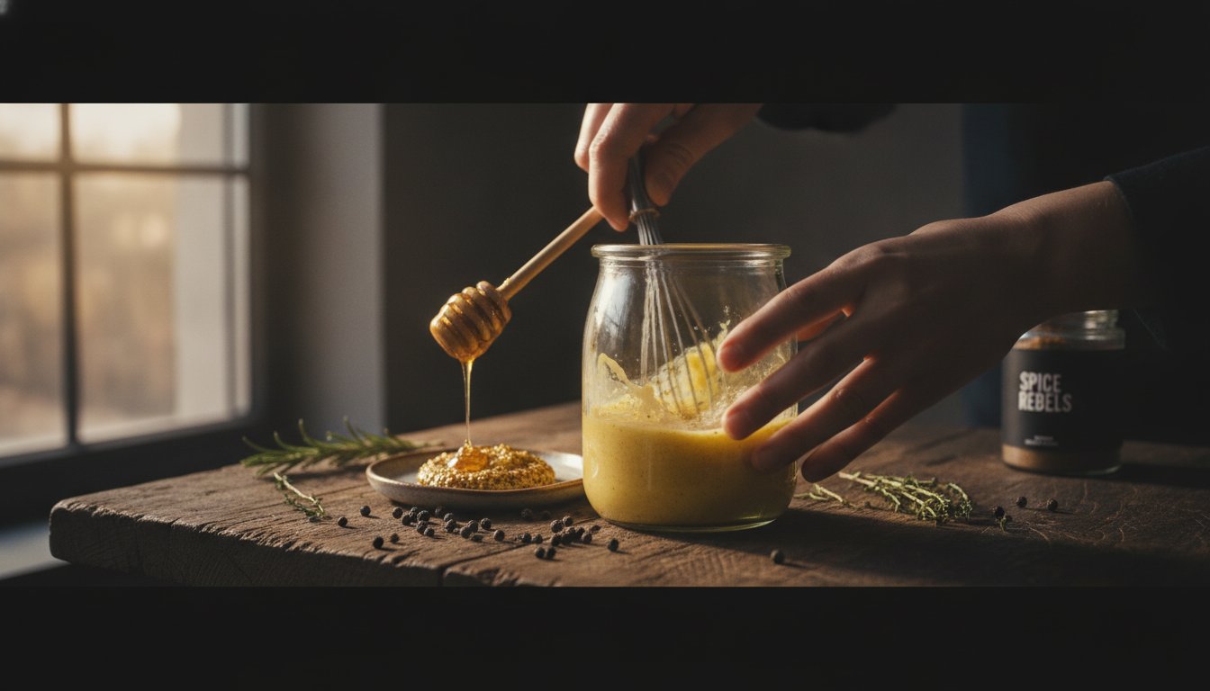 Zelf honing mosterd dressing maken: Het beste recept