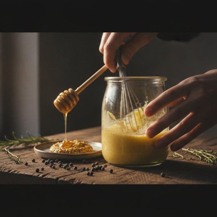 Zelf honing mosterd dressing maken: Het beste recept