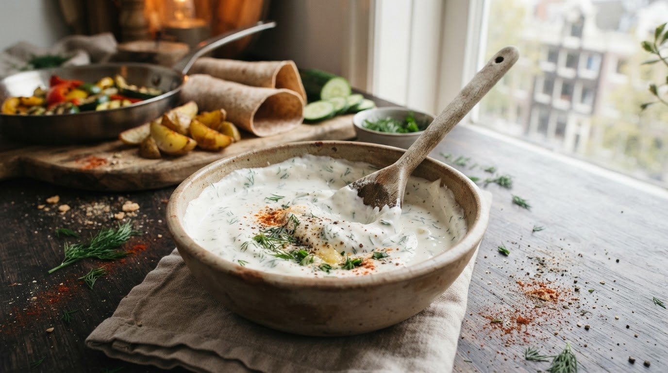 Zelf Yoghurtsaus Maken: Een Fris en Makkelijk Recept