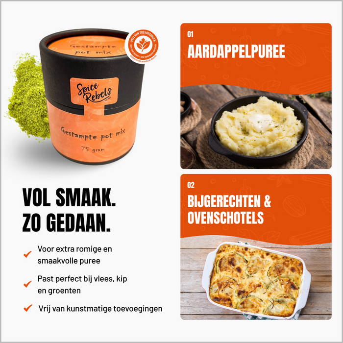 Gestampte pot mix - Stamppot kruidenmix