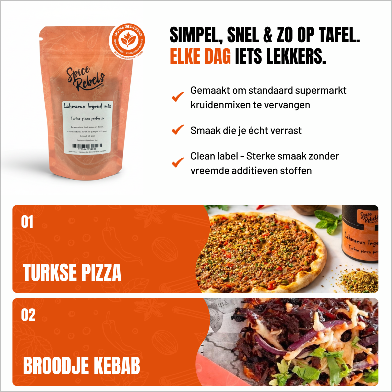 Lahmacun legend mix - Turkse pizza kruiden