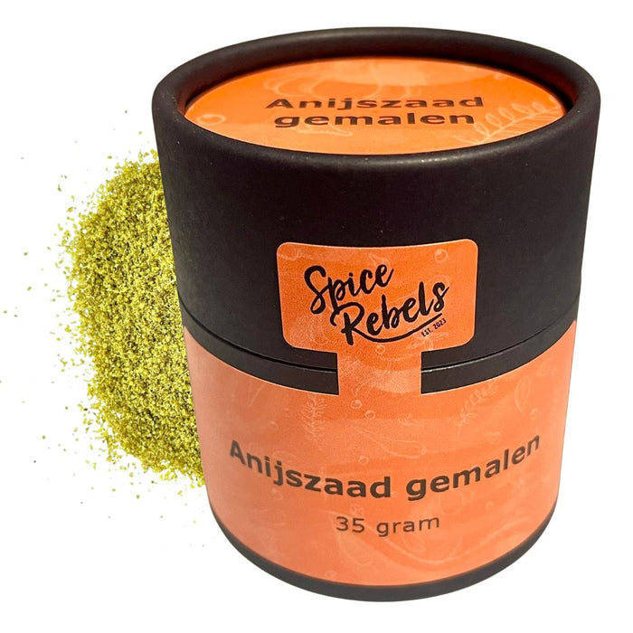 Anijszaad gemalen pot