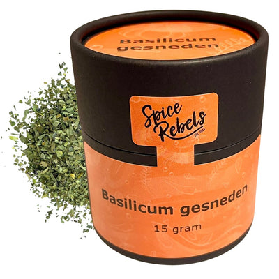 Basilicum gesneden