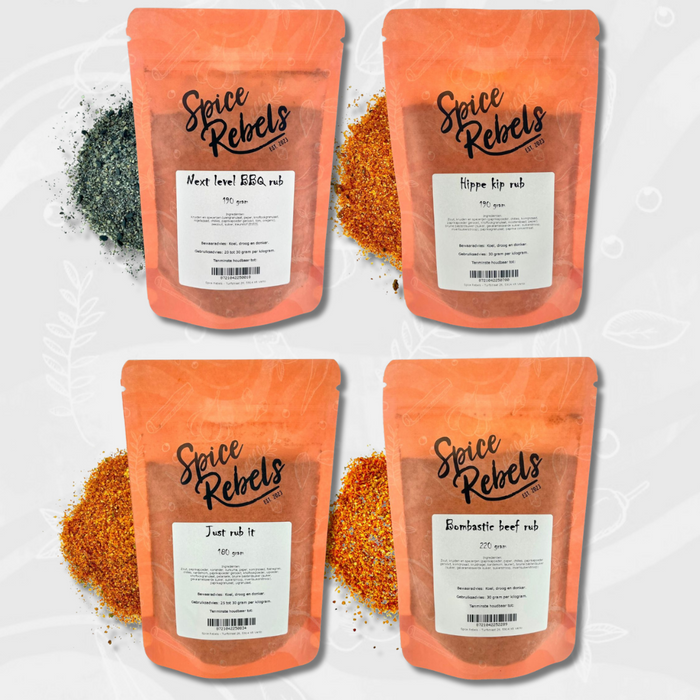 BBQ Rubs pakket