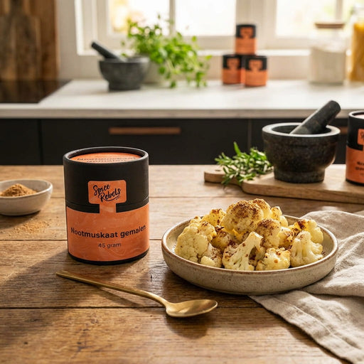 Bloemkool met nootmuskaat