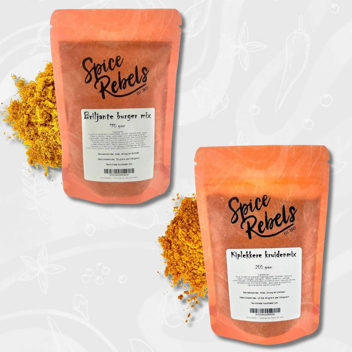 Burger en kipkruiden mix