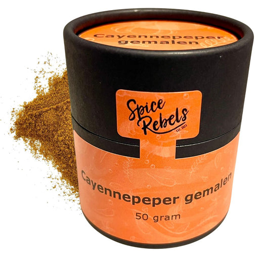 Potje cayennepeper gemalen