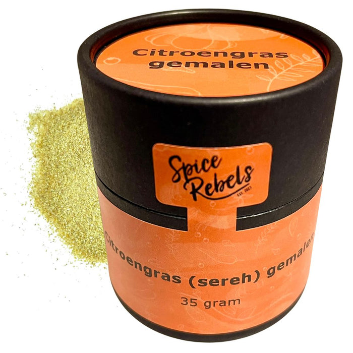 Potje citroengras gemalen
