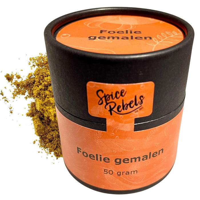 Potje foelie gemalen
