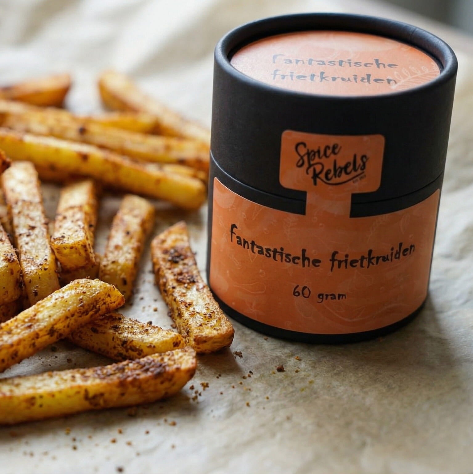 Frietkruiden met friet