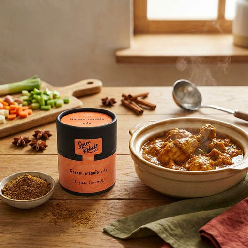 Garam masala mix met kipgerecht