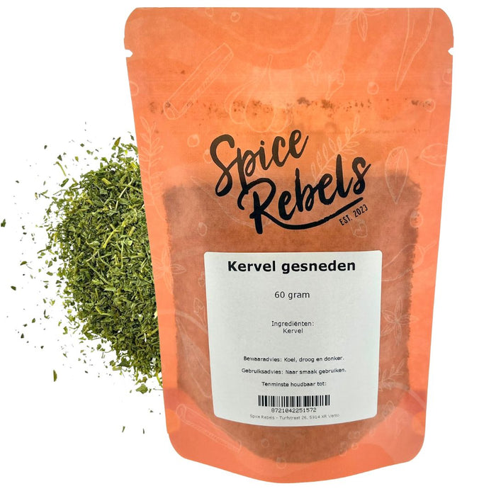 Kerbel geschnitten