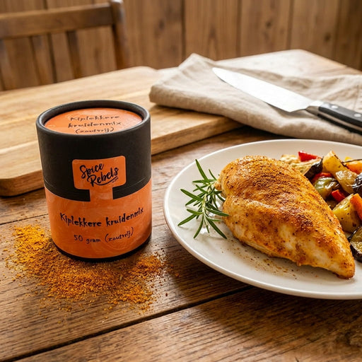 Kipfilet met zoutvrije kipkruiden