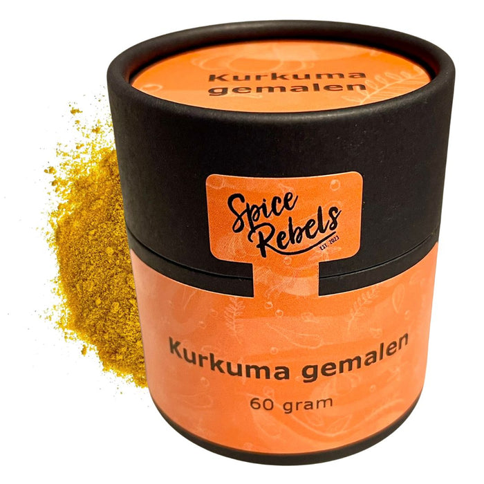 Potje kurkuma gemalen