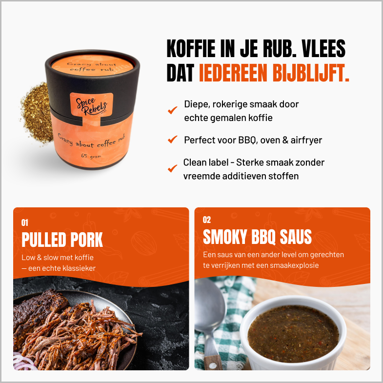 Crazy (about) coffee rub