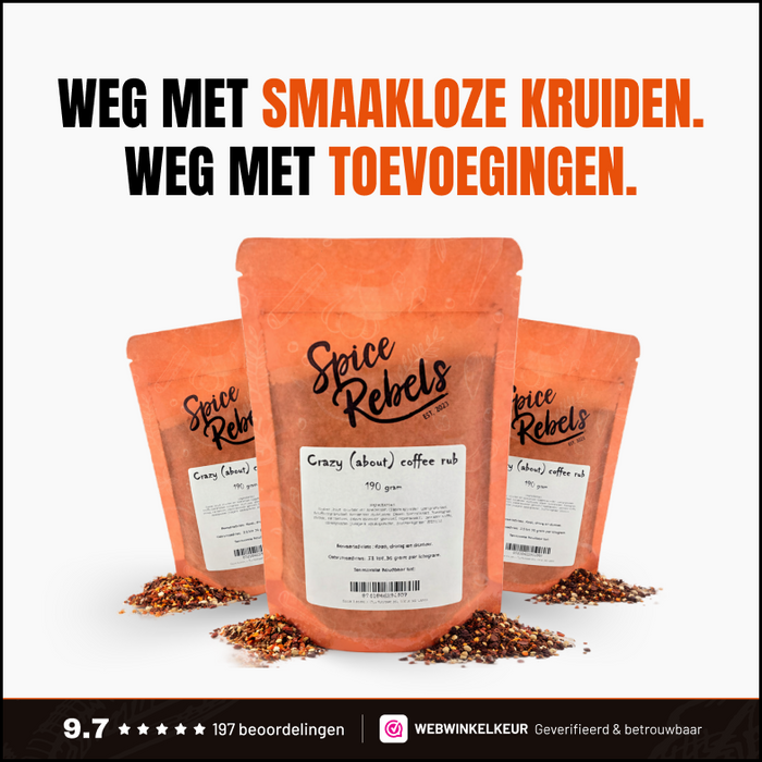 Crazy (about) coffee rub