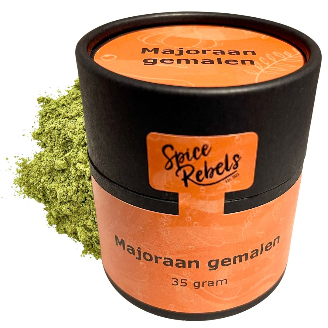 Potje gemalen majoraan