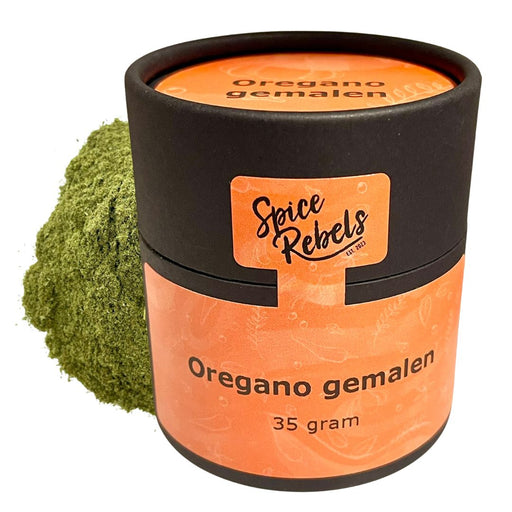 Oregano gemalen pot
