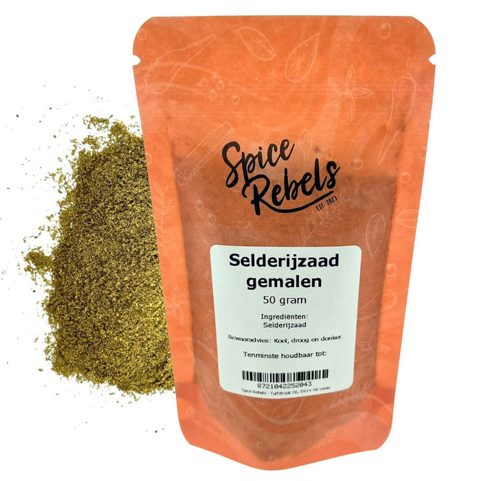 Selderijzaad gemalen