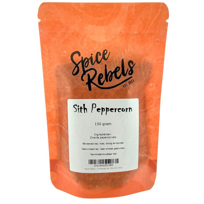 Sith peppercorn zak voor