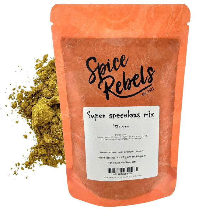 Super speculaas mix (zoutvrij)