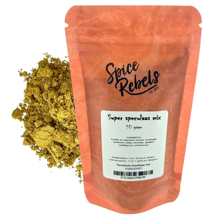 Super speculaas mix (zoutvrij)