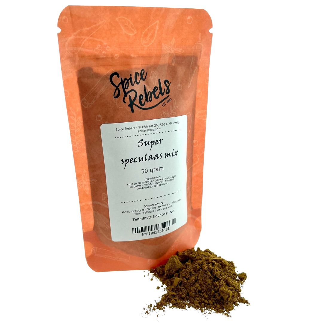 Super speculaas mix kopen bij Spice Rebels