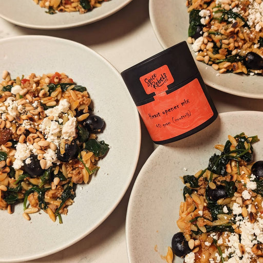 Heart opener mix bij gerecht