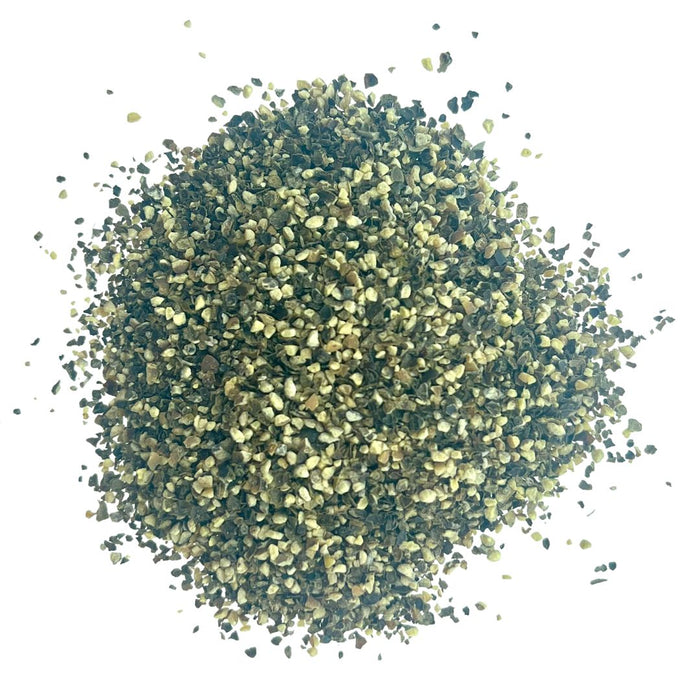 Zwarte peper gebroken